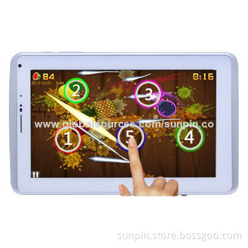 7-inch Capacitive Multiple Touchscreen Tablet PC, Supports Wi-Fi Camera, 3G Wi-Fi, GPS, Bluetooth